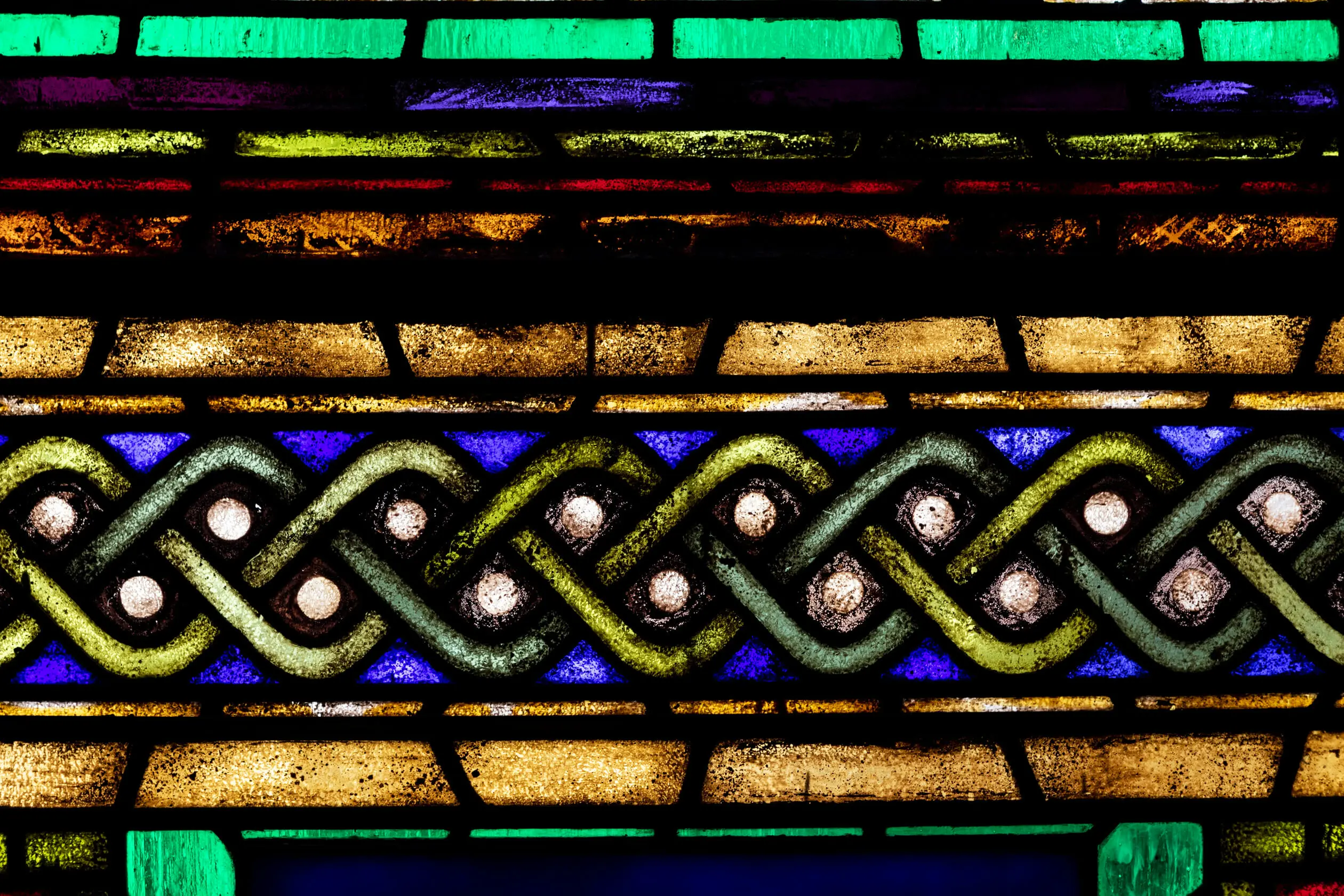 beautiful stained glass at b'nai jeshurun