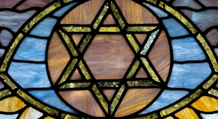 beautiful stained glass at b'nai jeshurun