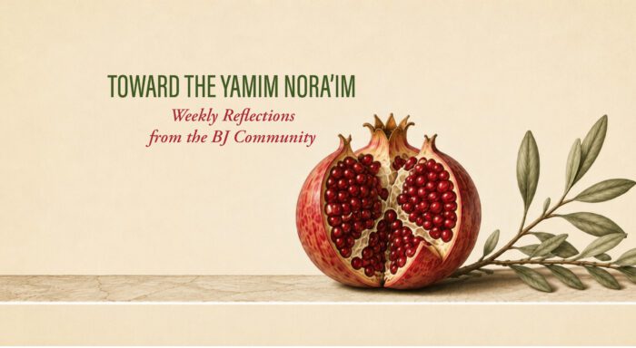 Weekly Reflections from the BJ Community — Elul graphic