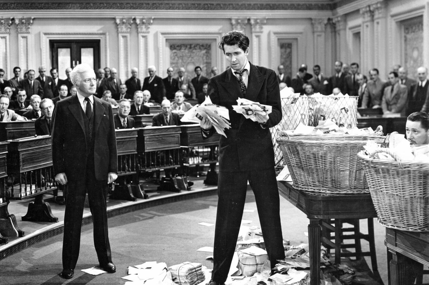 James Stewart in Mr. Smith Goes to Washington (1939), directed by Frank Capra. Columbia Pictures.
